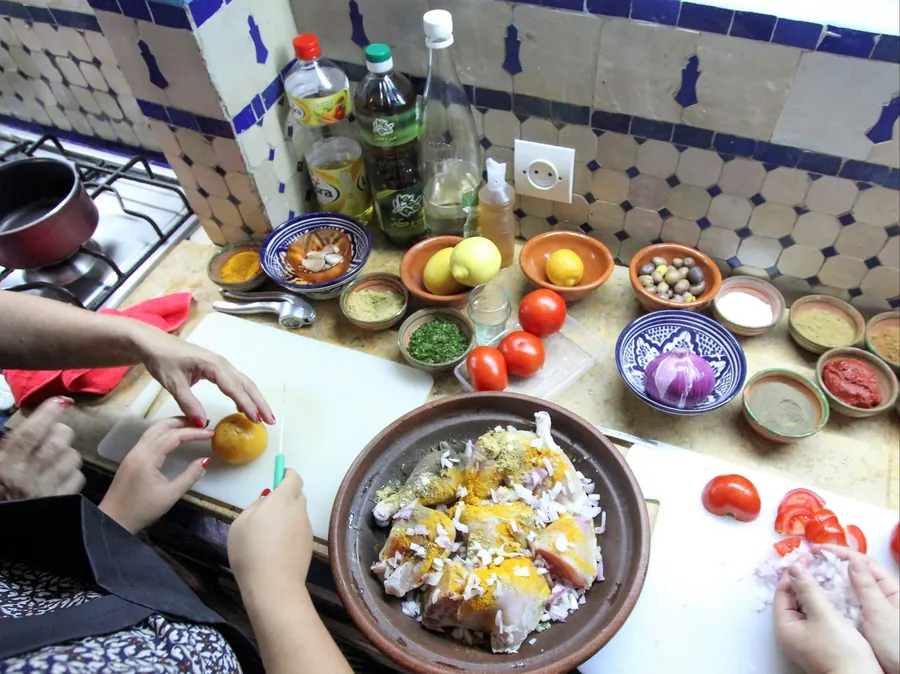 Moroccan cooking class in Agadir Morocco with local chef