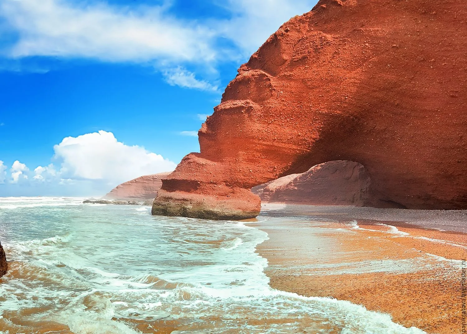 Legzira Beach Trip Taghazout Morocco tour image 1