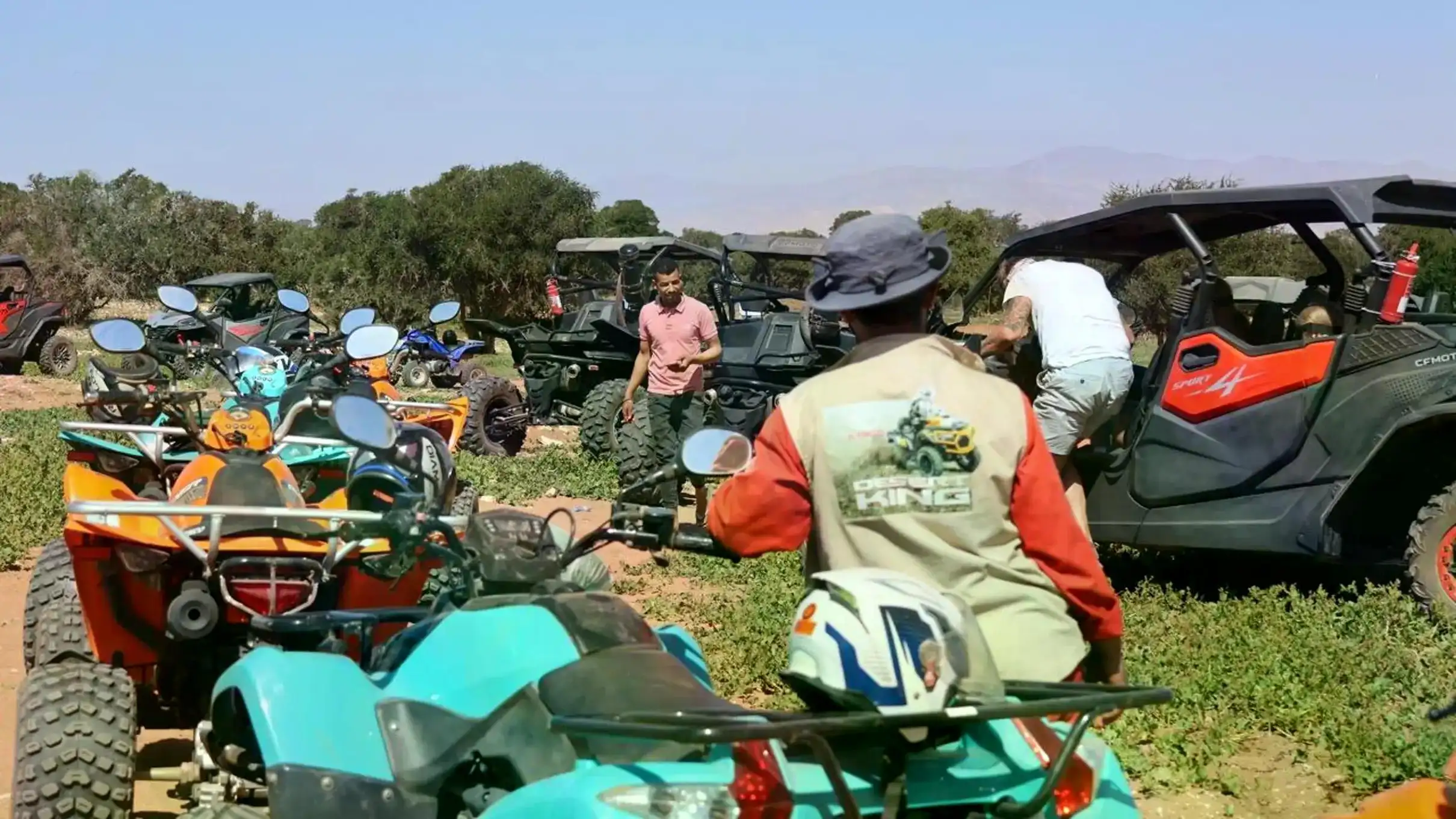Agadir quad biking desert and Berber tea experience