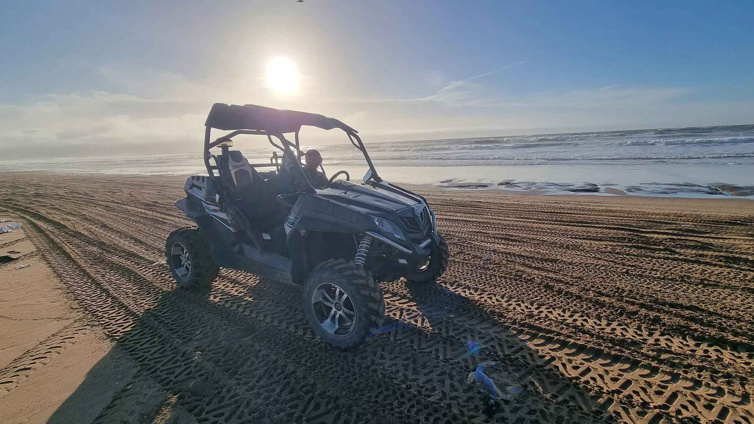 Agadir beach buggy ride with hotel pick-up