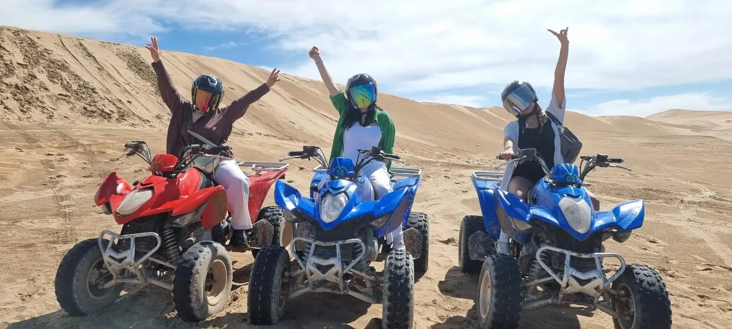 Agadir desert quad bike and sandboarding experience